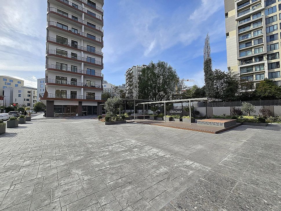 Image of a garden apartment.