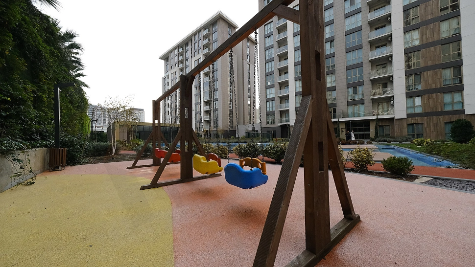 Image of a children's playground.