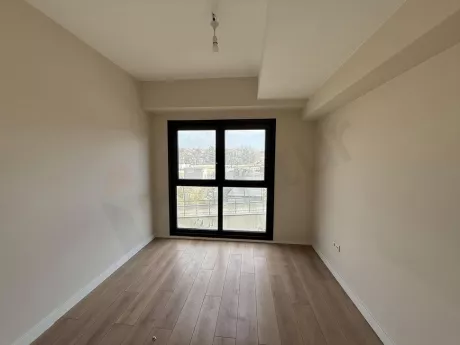 A modern and spacious bedroom interior design.