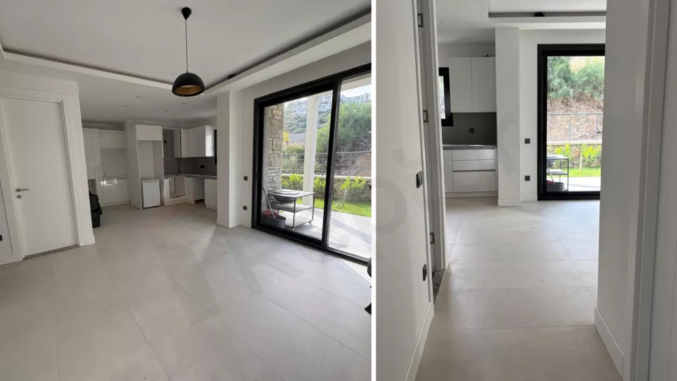 Modern 2-Bedroom Bodrum Apartment with Pool - Residency Eligible