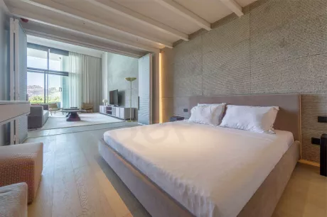 Premium Beachfront Apartment in Bodrum with Private Beach & Pier