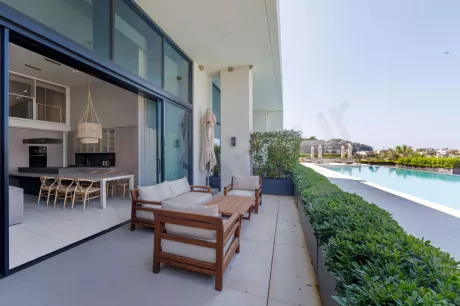 Premium Beachfront Apartment in Bodrum with Private Beach & Pier
