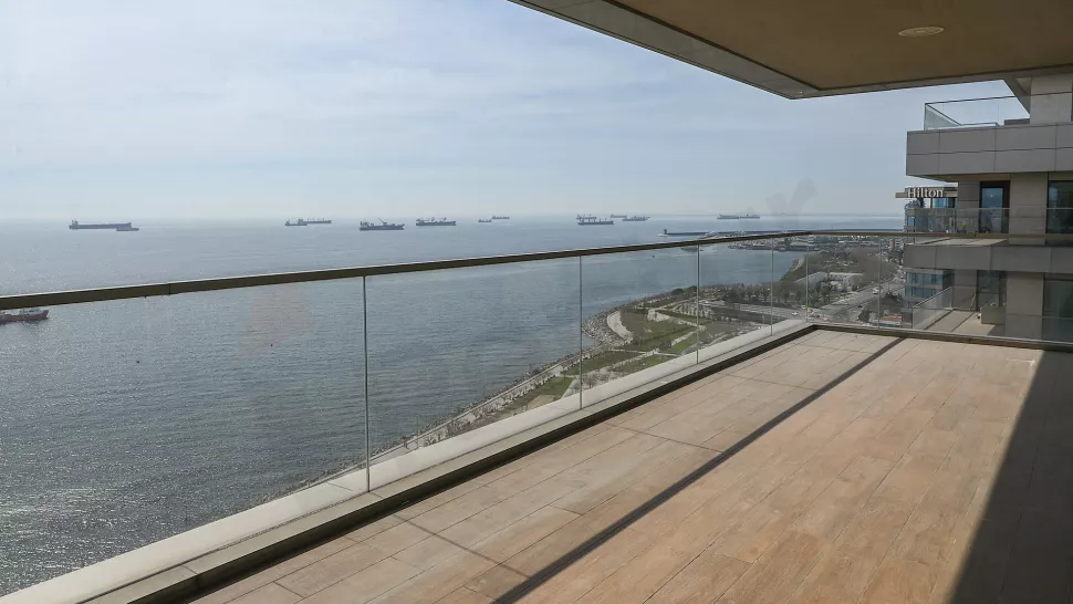 Bakirkoy Premium Seafront Duplex - 718sqm Luxury with Full Amenities