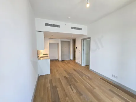Spacious and bright dining room area of a modern apartment in Sisli.
