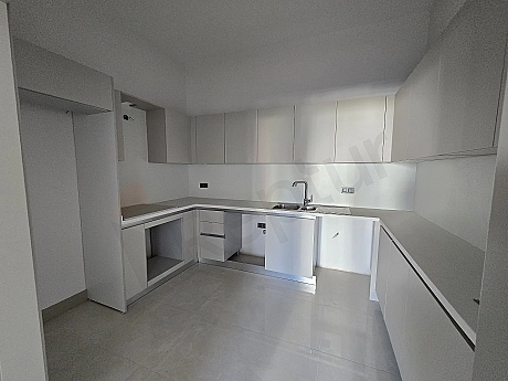 Modern designed, bright and spacious kitchen.