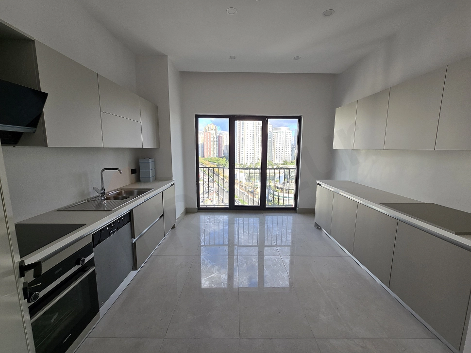 Modern kitchen interior.