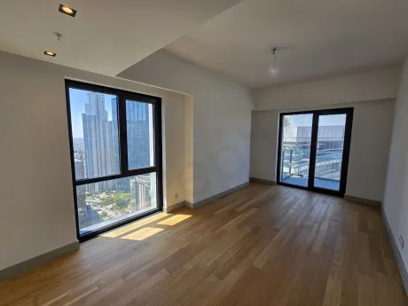 Spacious and bright living room of a modern residence apartment with natural light in Sisli.