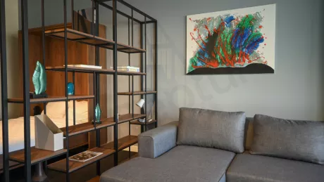 Modern Furnished Studio Residence in Kağıthane - Citizenship Ready