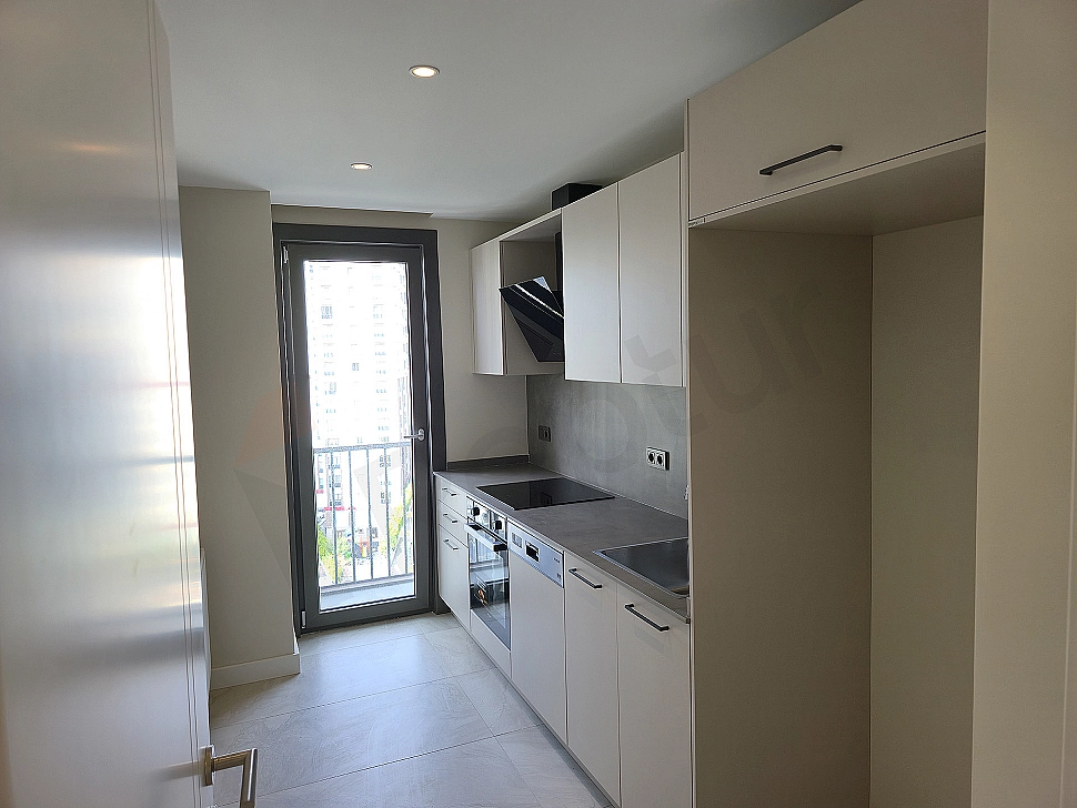 Modern designed, bright and spacious kitchen.