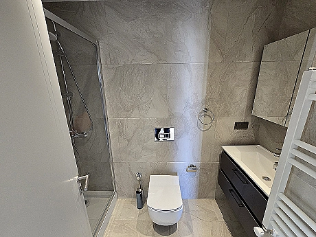 Interior of a modern designed bathroom