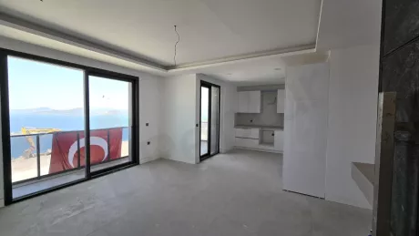 Modern 1-Bedroom Apartment in Bodrum with Pool - Residency Eligible