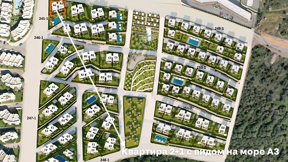 Modern 1-Bedroom Apartment in Bodrum with Pool - Residency Eligible