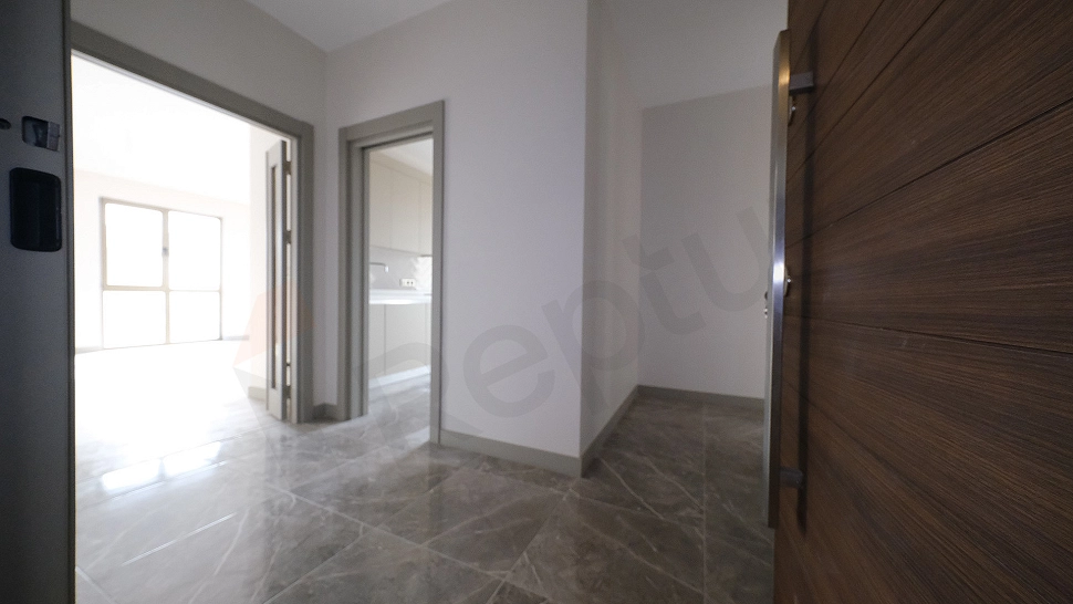 Bright apartment entrance area