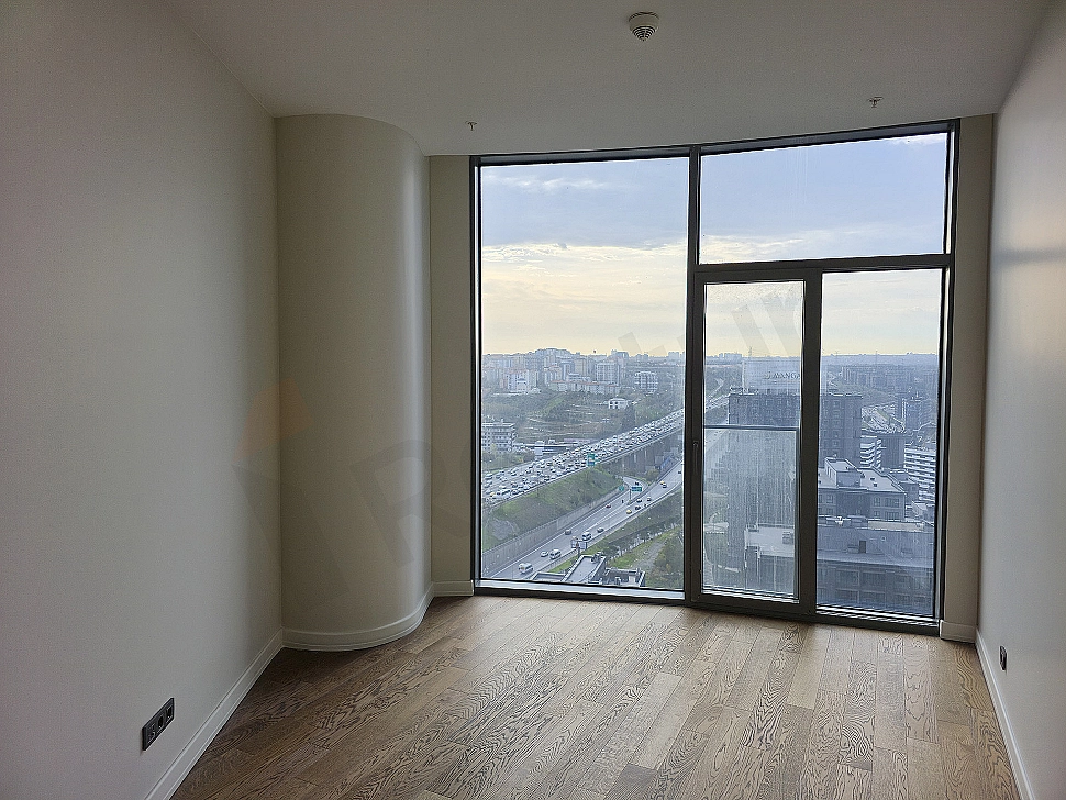 Modern designed, spacious and bright bedroom