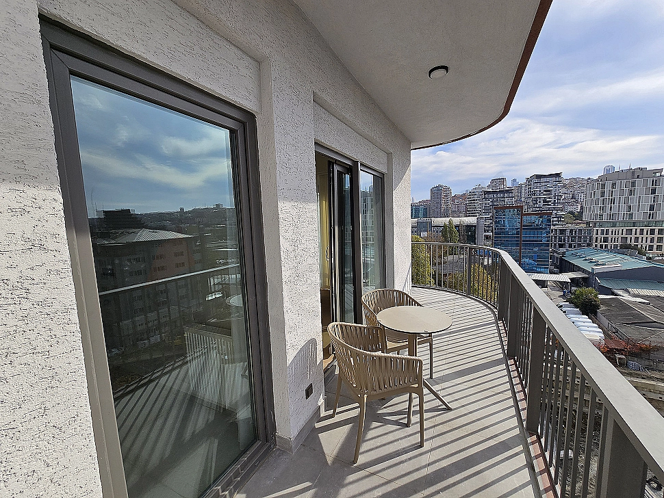 Furnished terrace view.