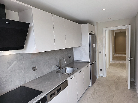 Furnished modern kitchen