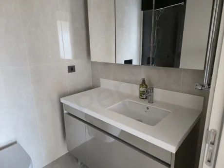 Sea-View 3+1 Residence with a Closed Kitchen in Referans Kartal Loca