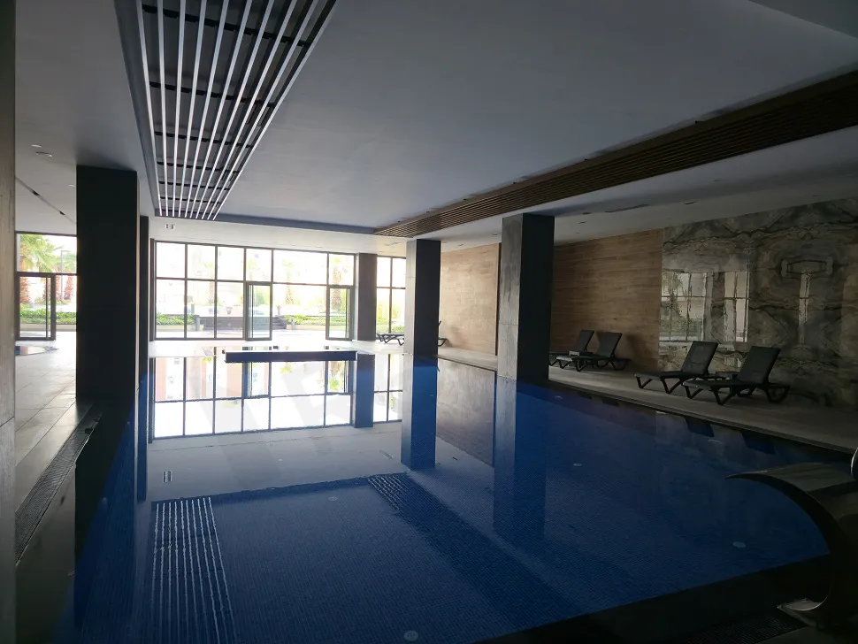 Sea-View 3+1 Residence with a Closed Kitchen in Referans Kartal Loca