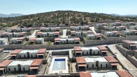 Modern 2-Bedroom Bodrum Villa with Pool in New Gated Complex