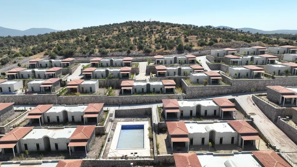 Modern 2-Bedroom Bodrum Villa with Pool in New Gated Complex