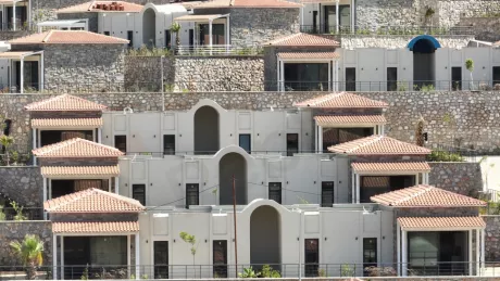 Modern 2-Bedroom Bodrum Villa with Pool in New Gated Complex