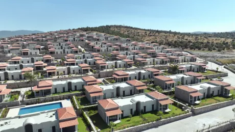 Modern 2-Bedroom Bodrum Villa with Pool in New Gated Complex