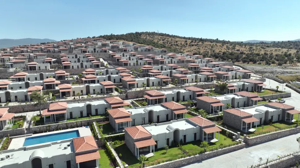 Modern 2-Bedroom Bodrum Villa with Pool in New Gated Complex
