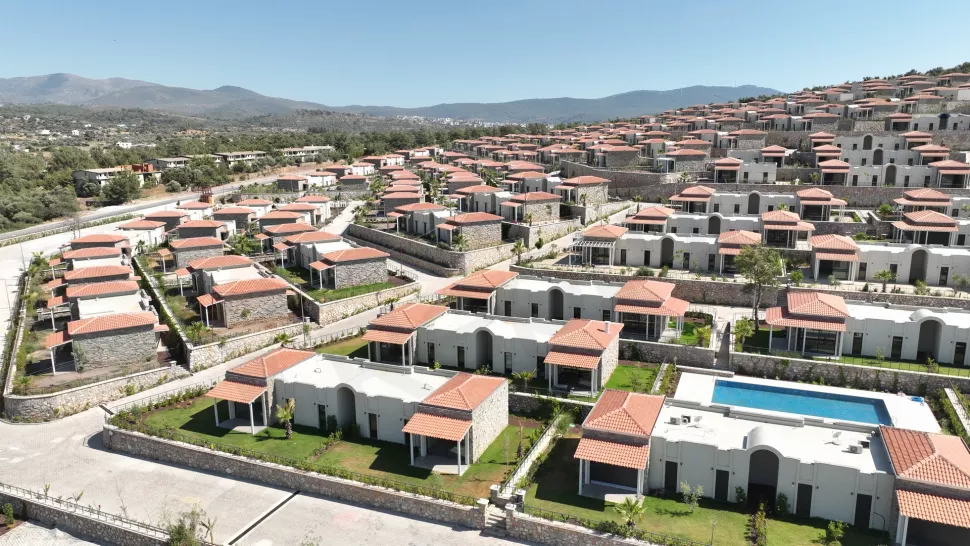 Modern 2-Bedroom Bodrum Villa with Pool in New Gated Complex