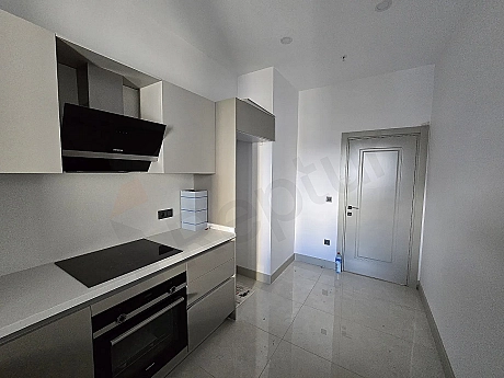 Image of a bright and modern designed kitchen.