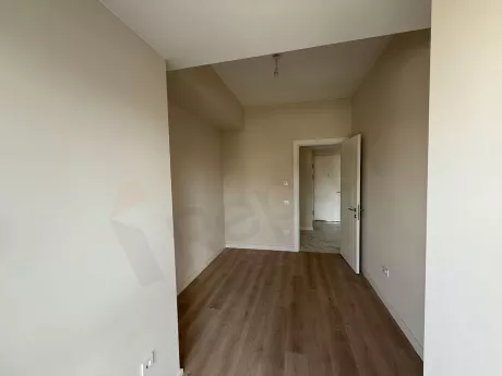 View of a modern and spacious bedroom