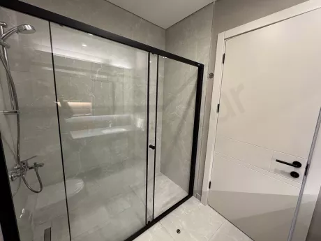 Modern bathroom design with stylish ceramic tiles and quality sanitaryware.