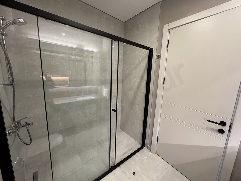 Modern bathroom design with stylish ceramic tiles and quality sanitaryware.