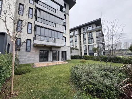 Exterior view of a modern multi-story luxury residential project facade.