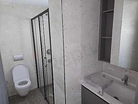 Luxury villa bathroom interior