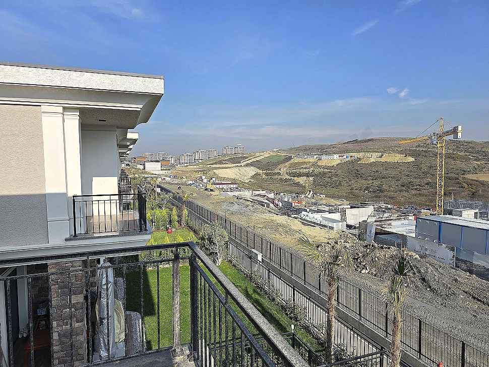 Panoramic view of villa in Basaksehir.
