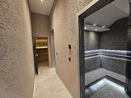 Image of a luxurious villa spa area.