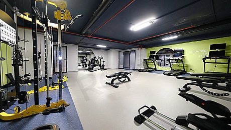 Modern gym equipment in Istanbul Zeytinburnu