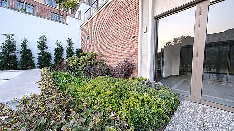 Detail of a security door.