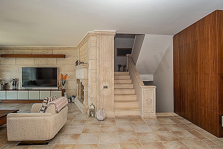 Spacious corridor interior.