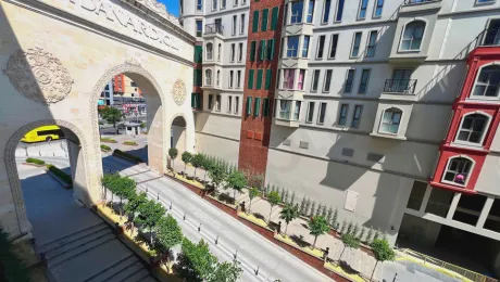 Urban Comfort: Brand New 1+1 with City Views and Direct Metro Access