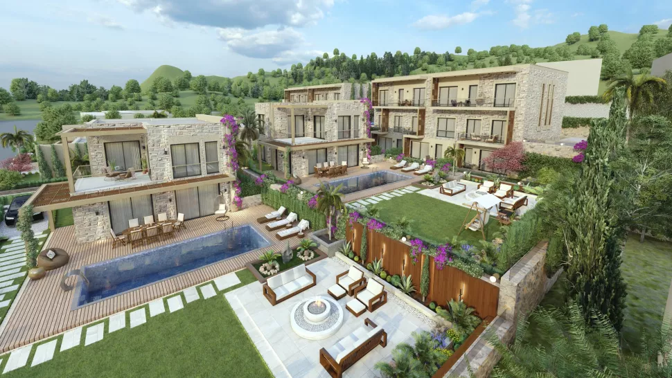 Premium Bodrum Seafront Villa with Direct Beach Access & Pool