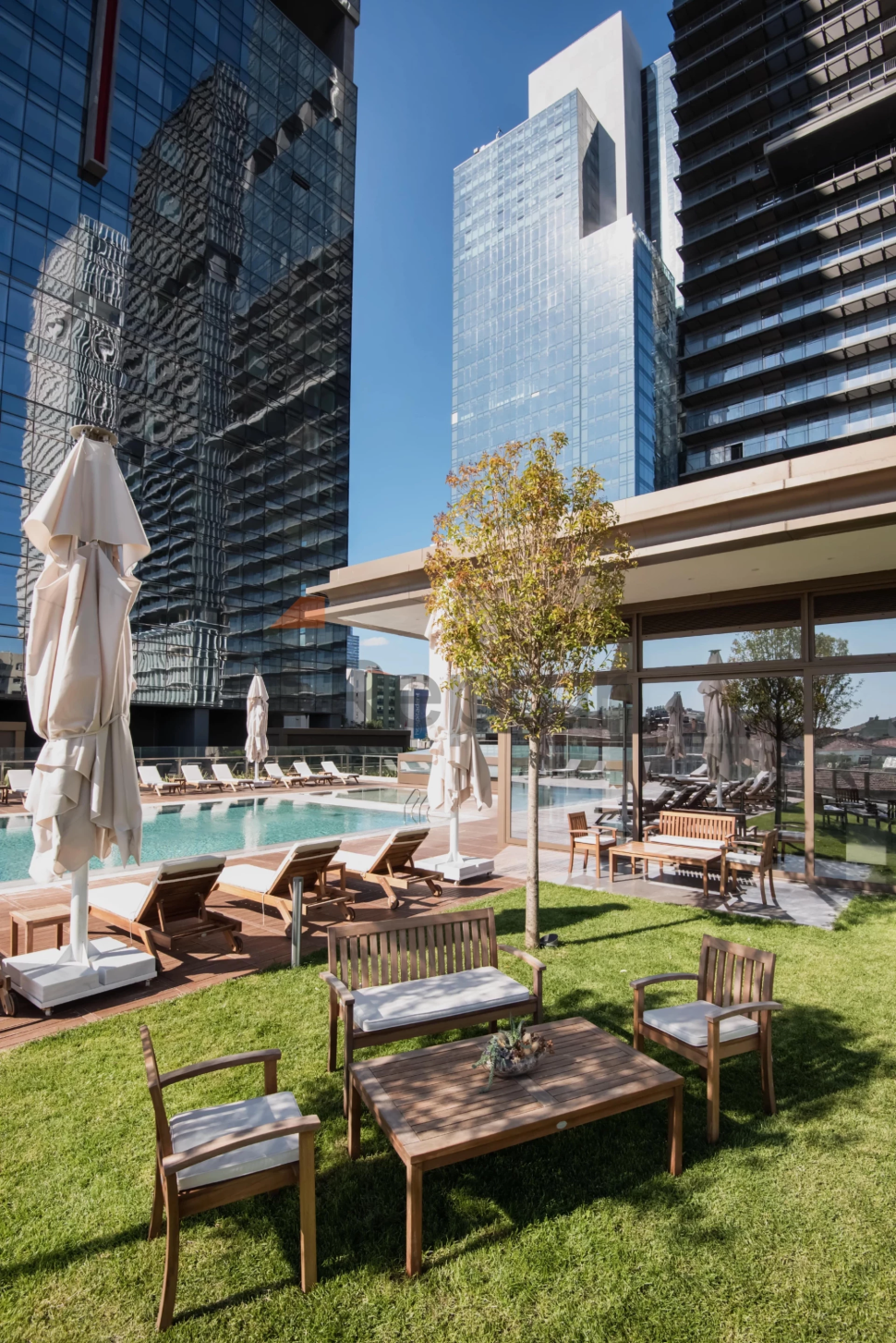 Centrally located business class facility created by the best architects of Turkey