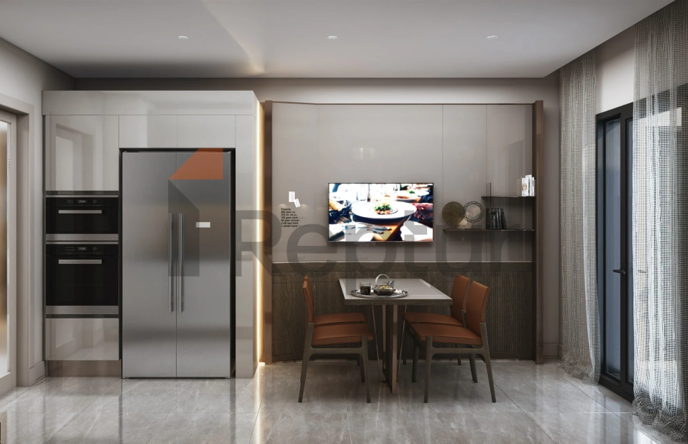 A large-scale residential complex in a promising area of Istanbul next to an operating metro station.