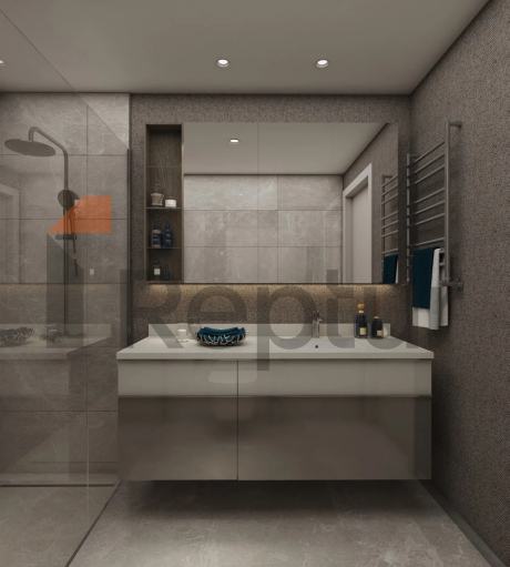 A large-scale residential complex in a promising area of Istanbul next to an operating metro station.