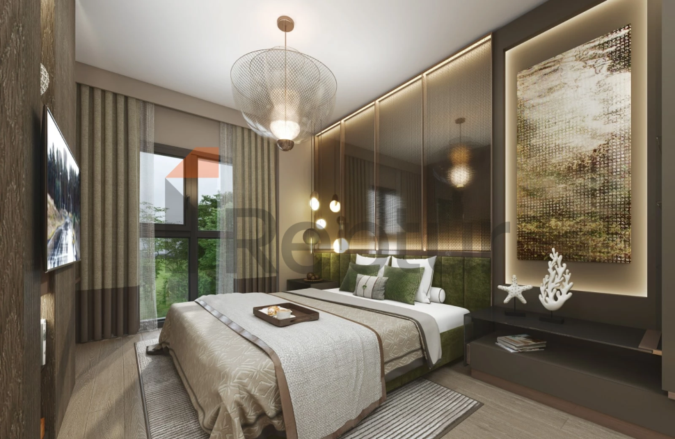 A large-scale residential complex in a promising area of Istanbul next to an operating metro station.