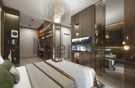 A large-scale residential complex in a promising area of Istanbul next to an operating metro station.