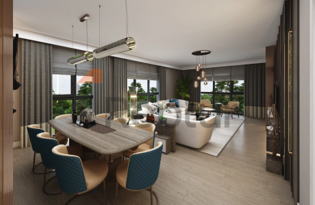 A large-scale residential complex in a promising area of Istanbul next to an operating metro station.