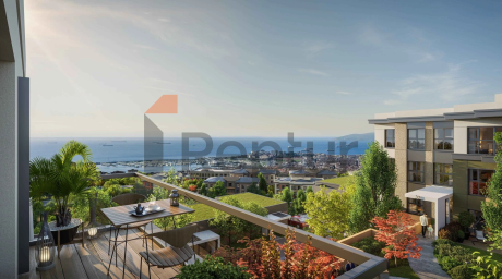 A large-scale residential complex in a promising area of Istanbul next to an operating metro station.