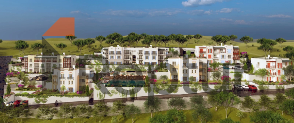 For sale from the owner, a finished residence with a panoramic view of the sea