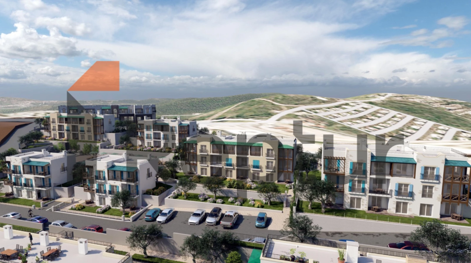 For sale from the owner, a finished residence with a panoramic view of the sea